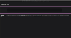 Desktop Screenshot of modelka.com