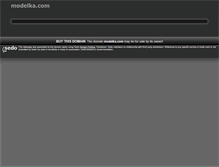Tablet Screenshot of modelka.com